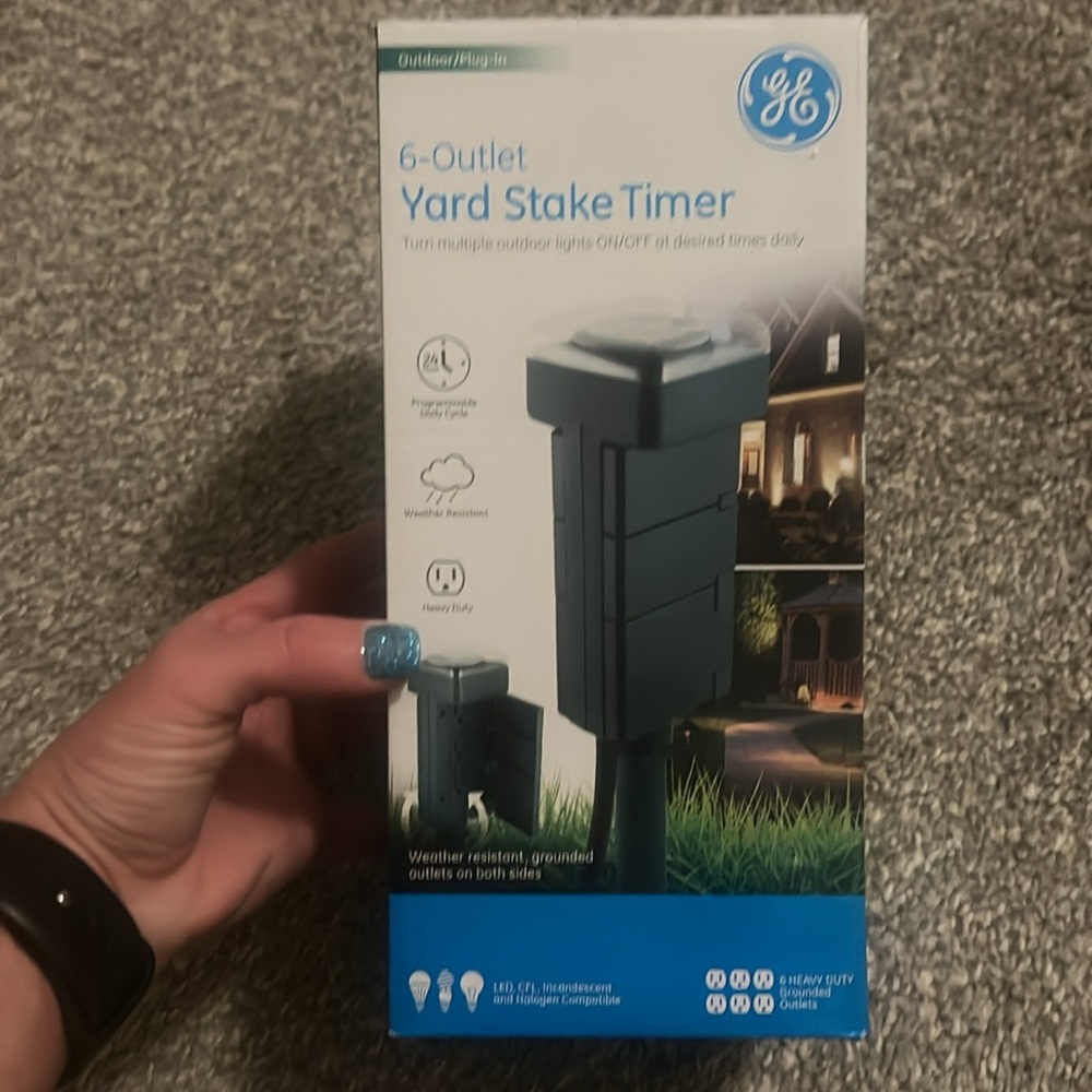 GE yard stake timer - Picture 2 of 6